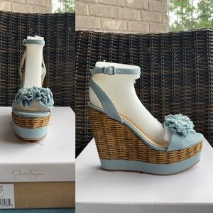 Jessica Simpson JS Pressa Vintage Blue Denim